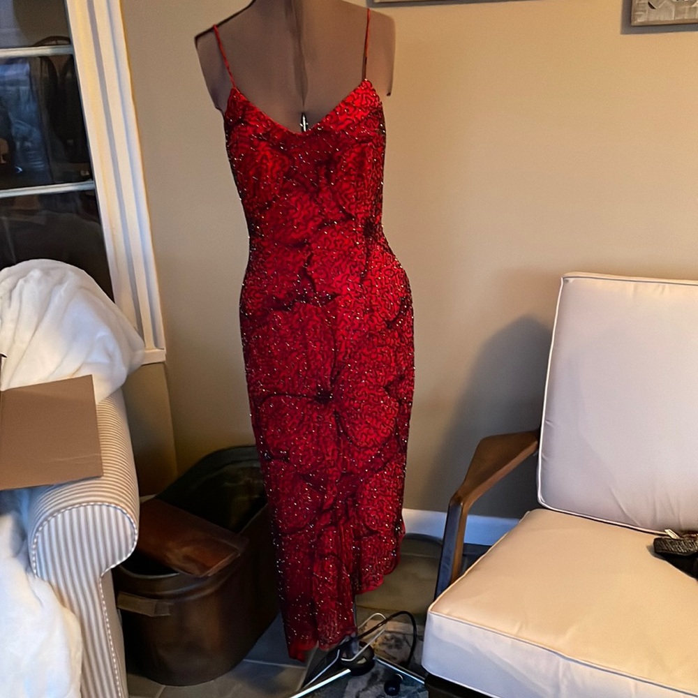 Vintage Sean Collection beaded dress